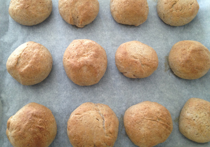 Whole wheat buns 14