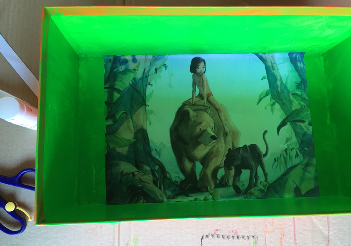 Jungle book diorama 05