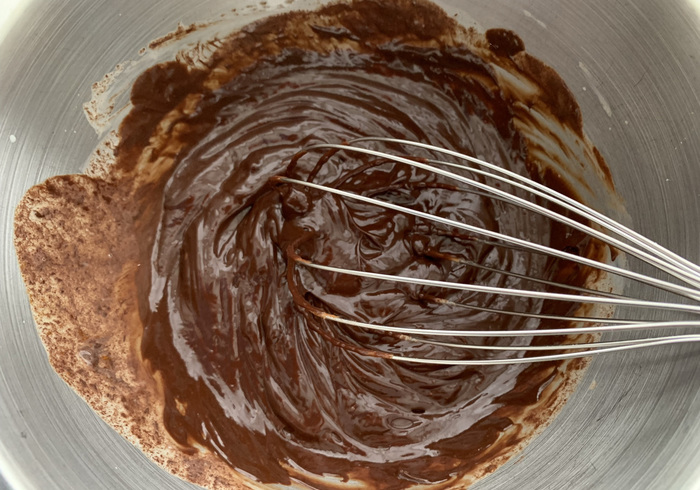 Chocolate amaretto truffels 06