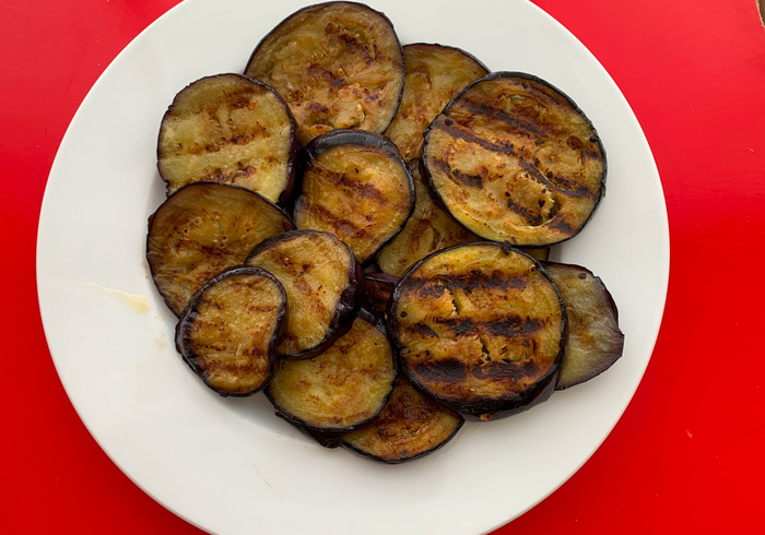 Aubergine quiche 09
