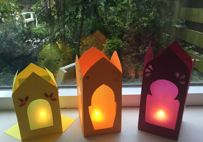 Eid al fitr lanterns home