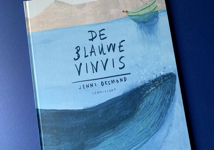 De blauwe vinvis sidepic