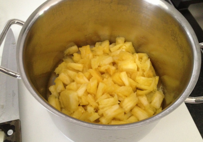 Ananas meloen jam 3