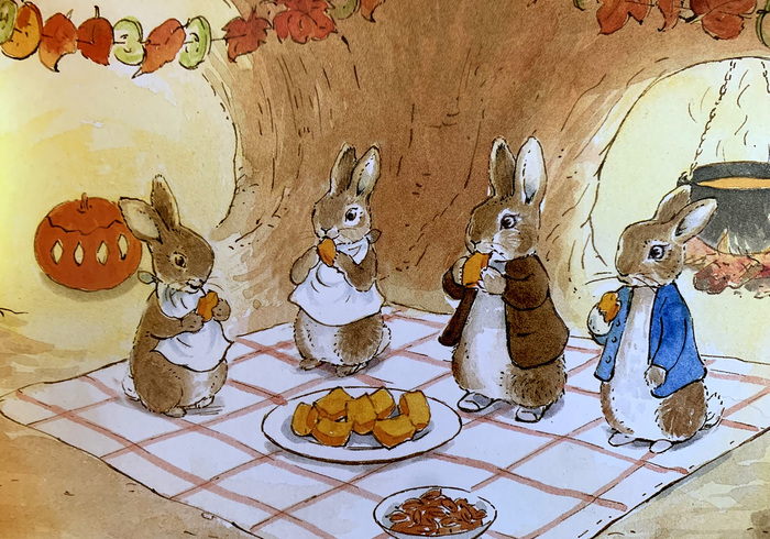Peter rabbit and the pumpkin patch 04
