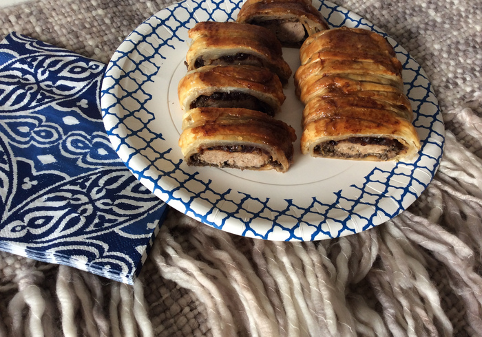 Sausage plait home