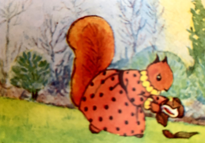 Little grey rabbits valentine 02