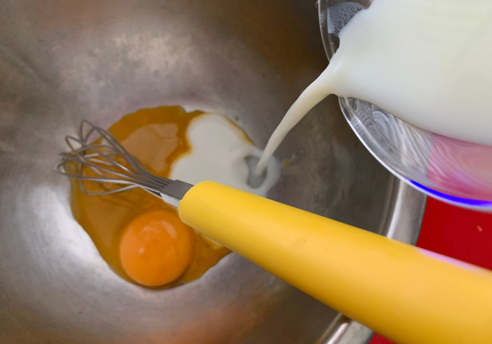 Karnemelk pannenkoeken met peren 13