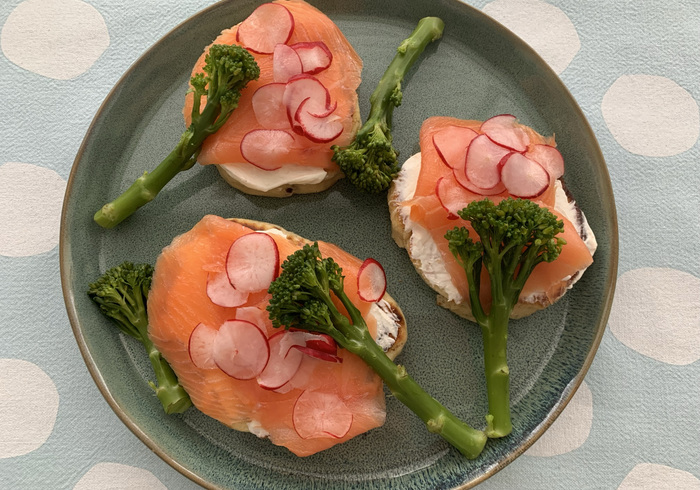 Blini's met zalm 12