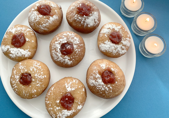 Sufganiyot sidepicll