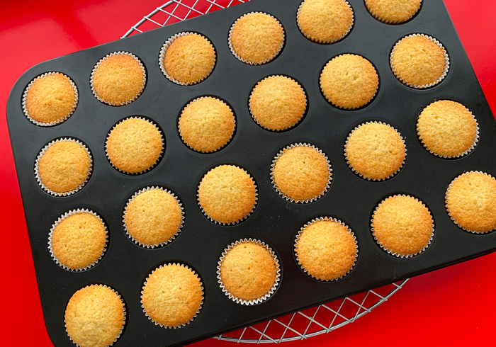 Palmpasen mini cupcakes 12