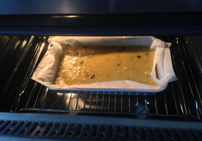 Cranberry blondies 13