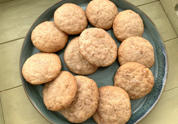 Banana snickerdoodles .home