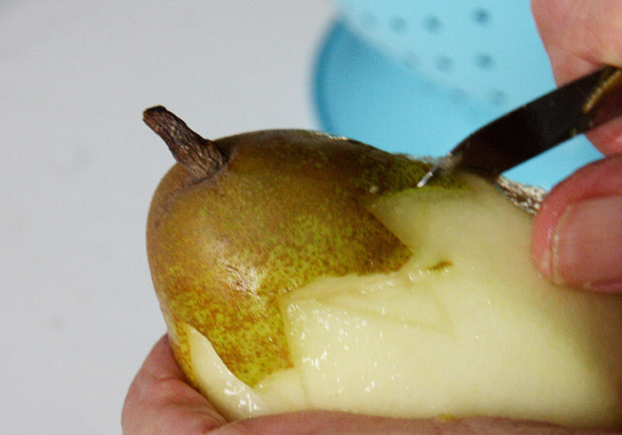 Pear in sauternes 14