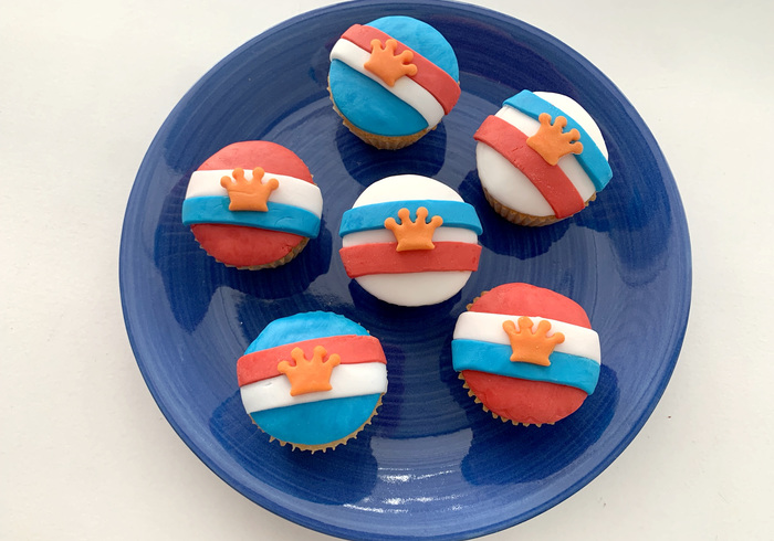 Koninginnedag cupcakes 15