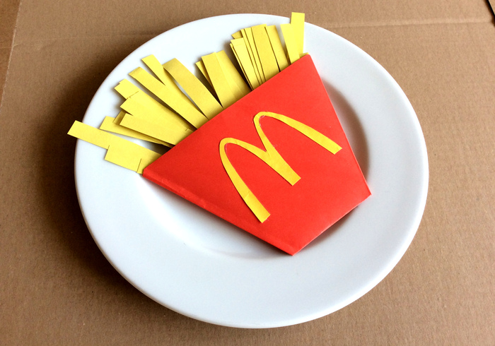 Mcdonalds friet home