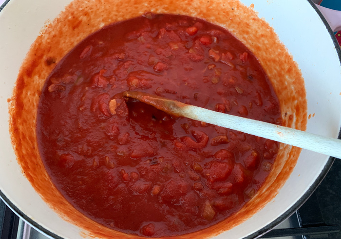 Amatriciana saus 07