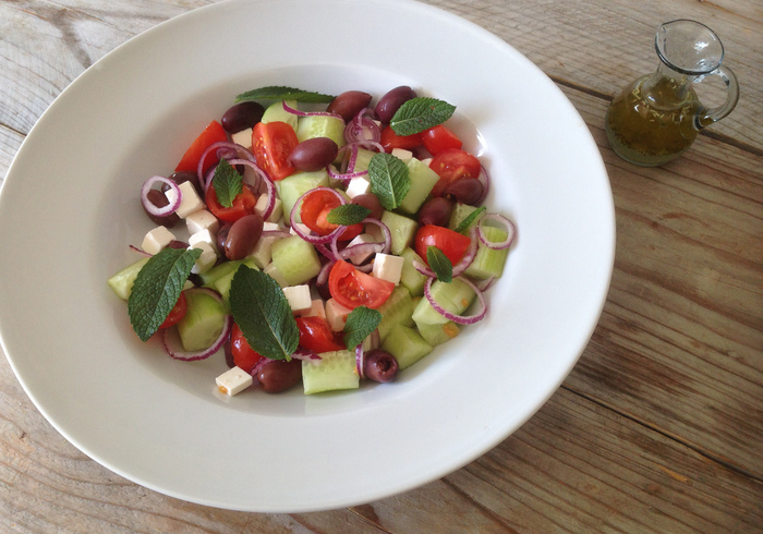 Greek salad side pic ll