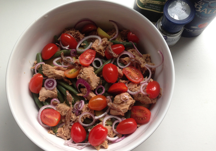 Ligurian tuna salad 07