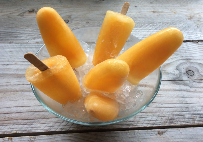 Sunny ice lollies home