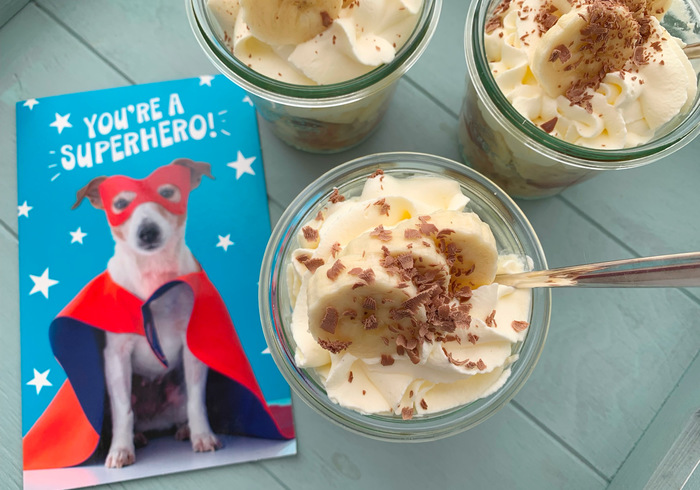 Banoffee trifles homepage