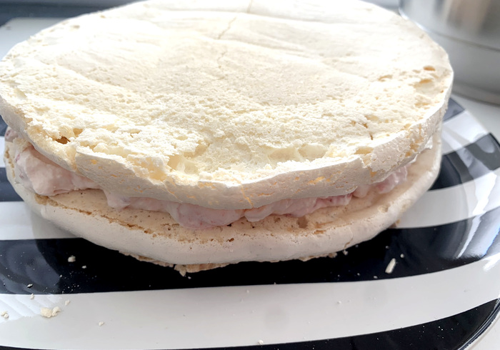 Hazelnoot frambozen meringue 16