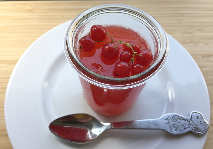 Aardbeien jelly