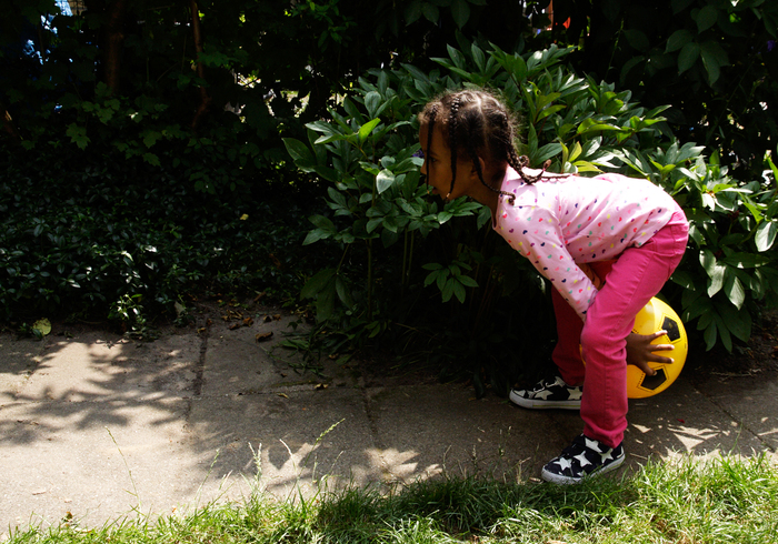 A summer bowling game