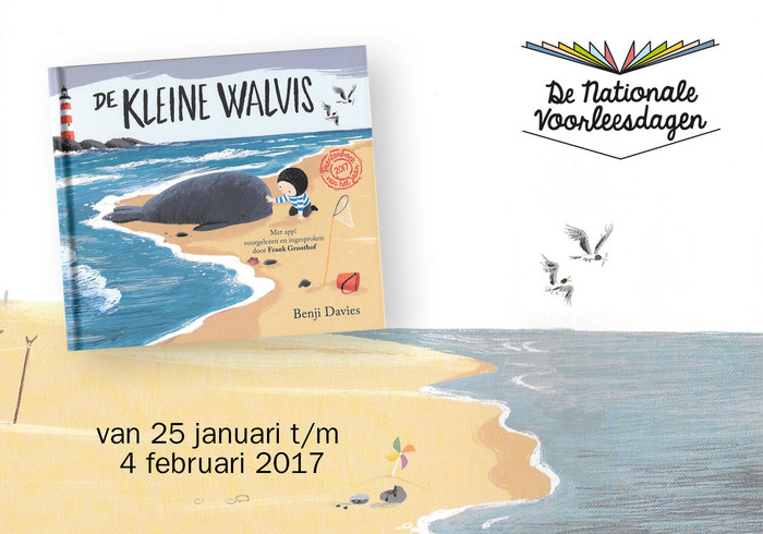 De kleine walvis is Prentenboek van het Jaar 2017!