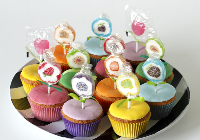 Colourful Birthday Cupcakes