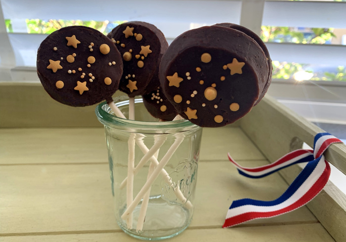Chocolade lollies
