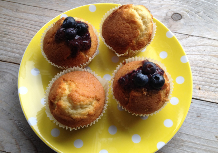 Vanilla muffins