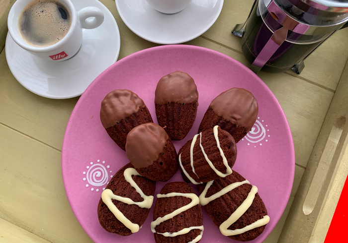 Franse Chocolade Madeleines