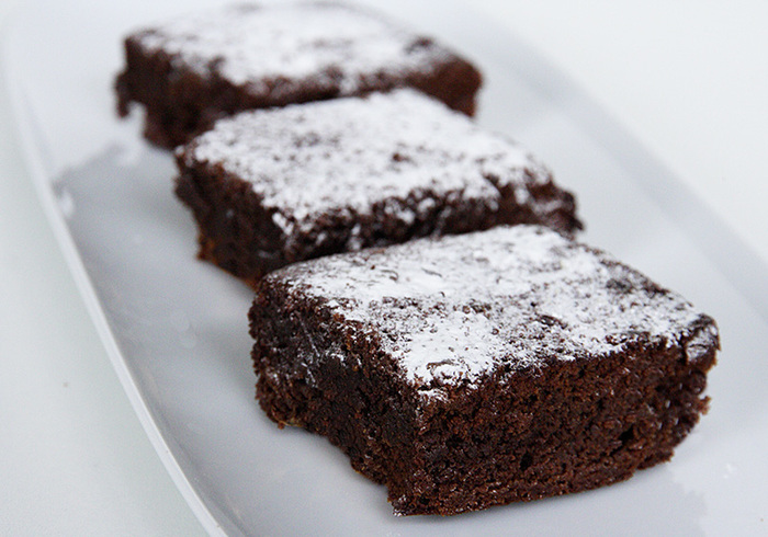 We bake brownies