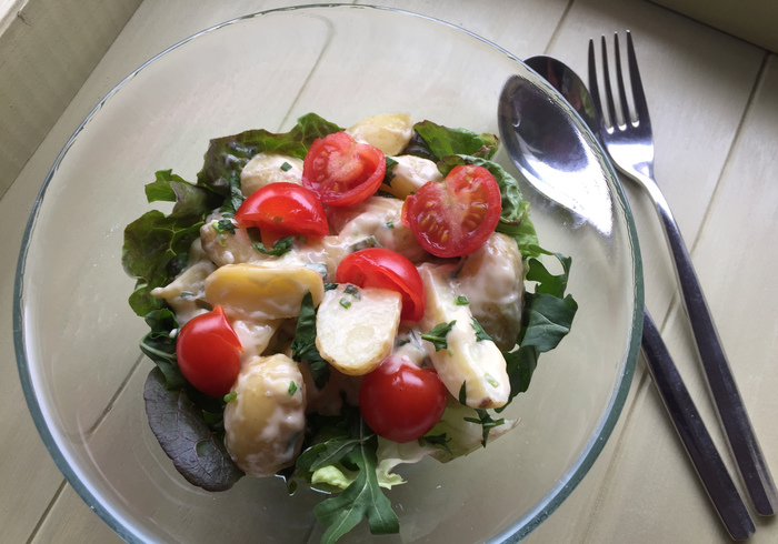 Frisse aardappelsalade