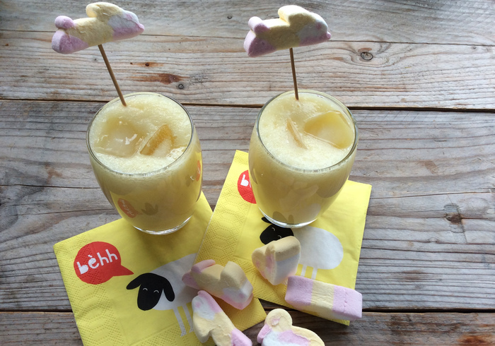 Een bubbeltjes smoothie