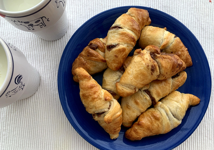 Makkelijke chocoladebroodjes (Rugelach)