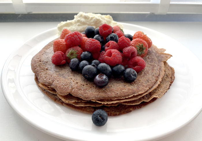 Chocolade pannenkoeken 