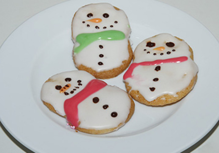 These Snowmen Biscuits