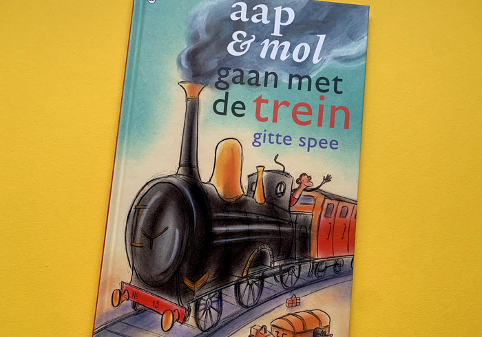 Aap & Mol gaan met de trein
