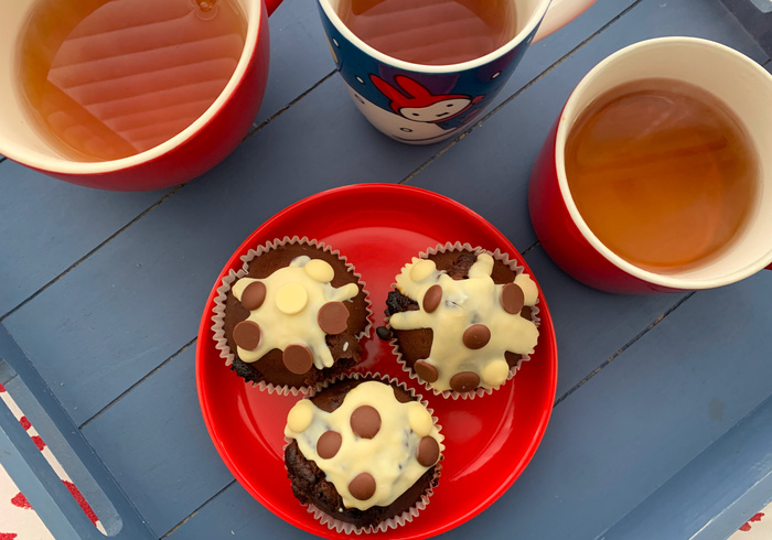 Chocolade muffins