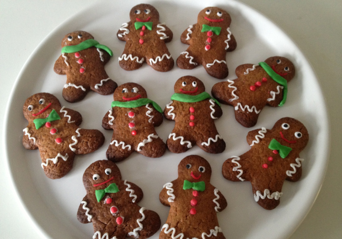 Homemade Gingerbread men