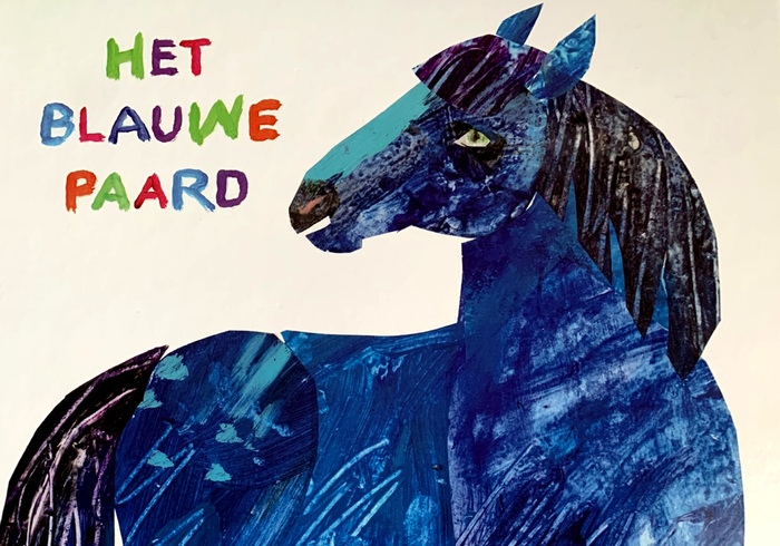 The artist who painted a blue horse