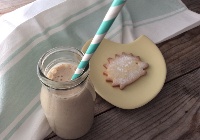 Banana-peanutbutter smoothie
