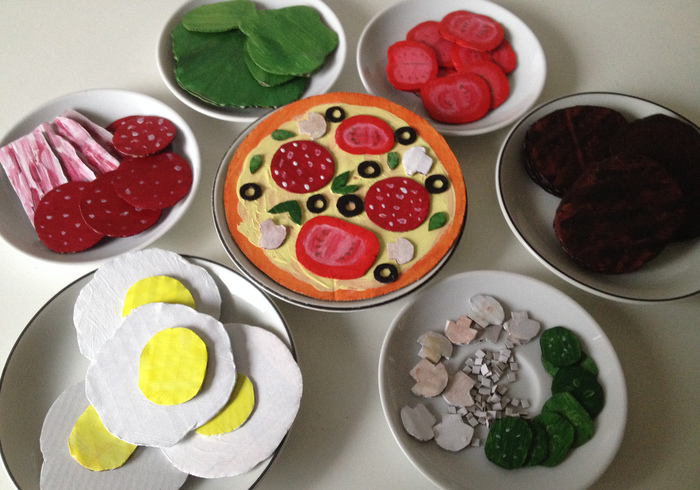 Koken met kleine chefs