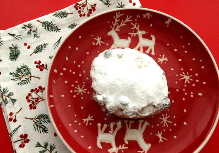 Kleine Duitse Weihnachtsstollen