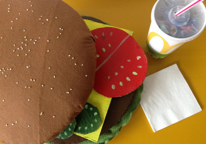 Een hamburger surprise 