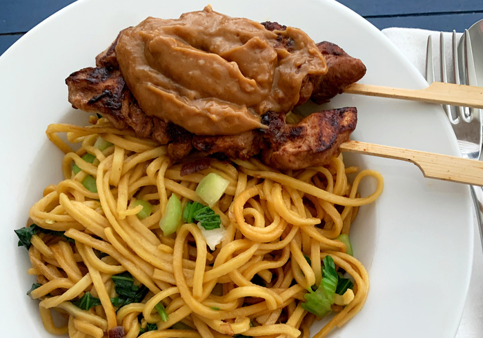 We eten Surinaamse Bami