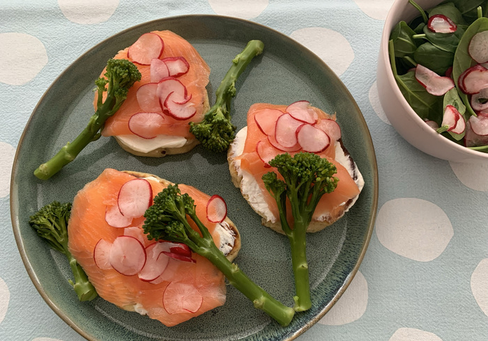 Blini's met zalm