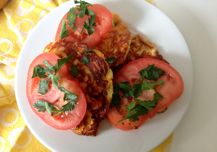 Mini Cheese pancakes