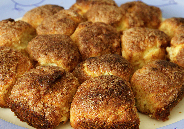 Bollitos dulces con canela